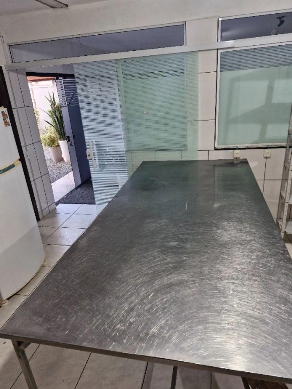Mesa aço inox 