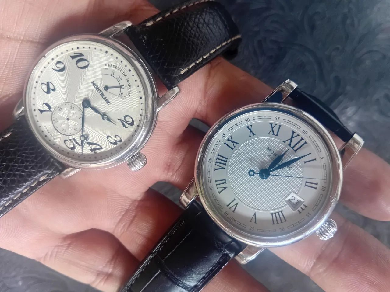 Vendo relógio montblanc original executivo  - Foto 4