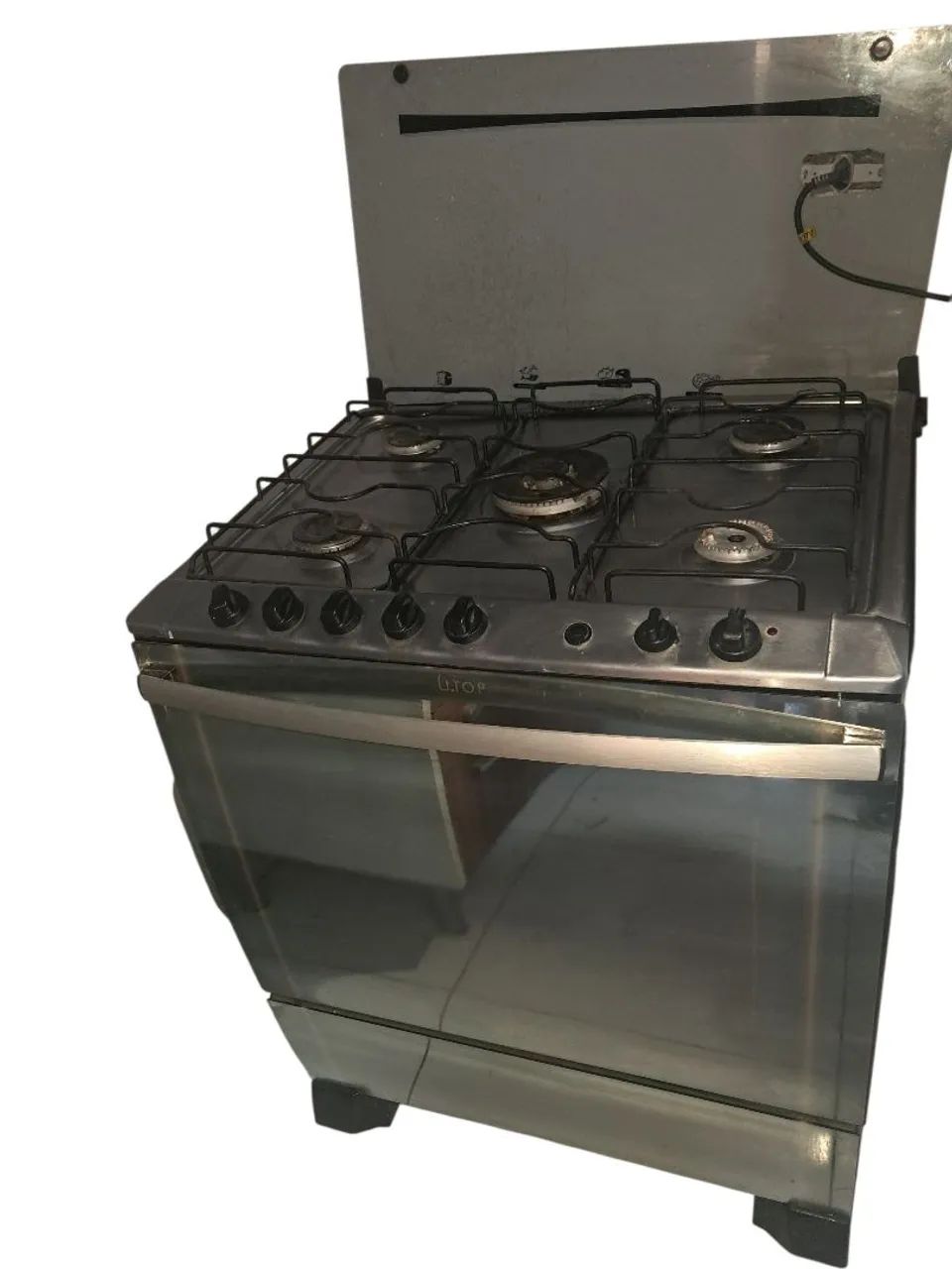 Kit Cozinha Desapego: Fogão 5 Bocas + Balcão R.J. Rorato 1,20m com Pia de Inox - Foto 6