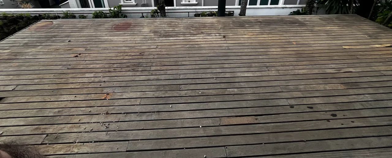 Deck de madeira