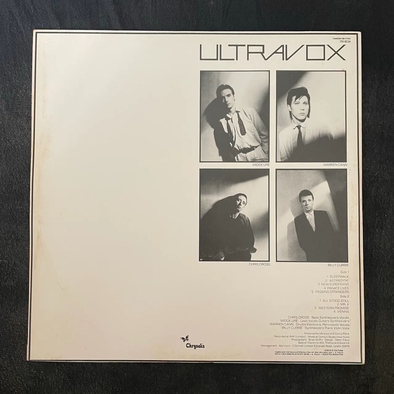 Ultravox - Vienna (LP nacional) - Foto 2