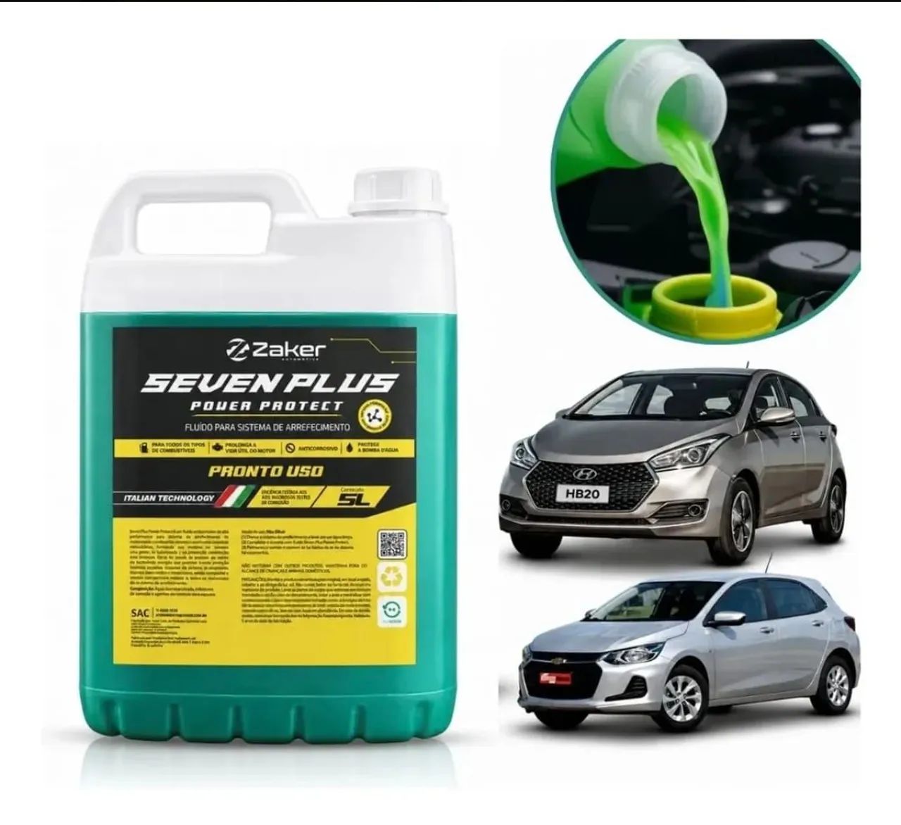 Aditivo Seven plus Power protect - Peças para carros, vans e
