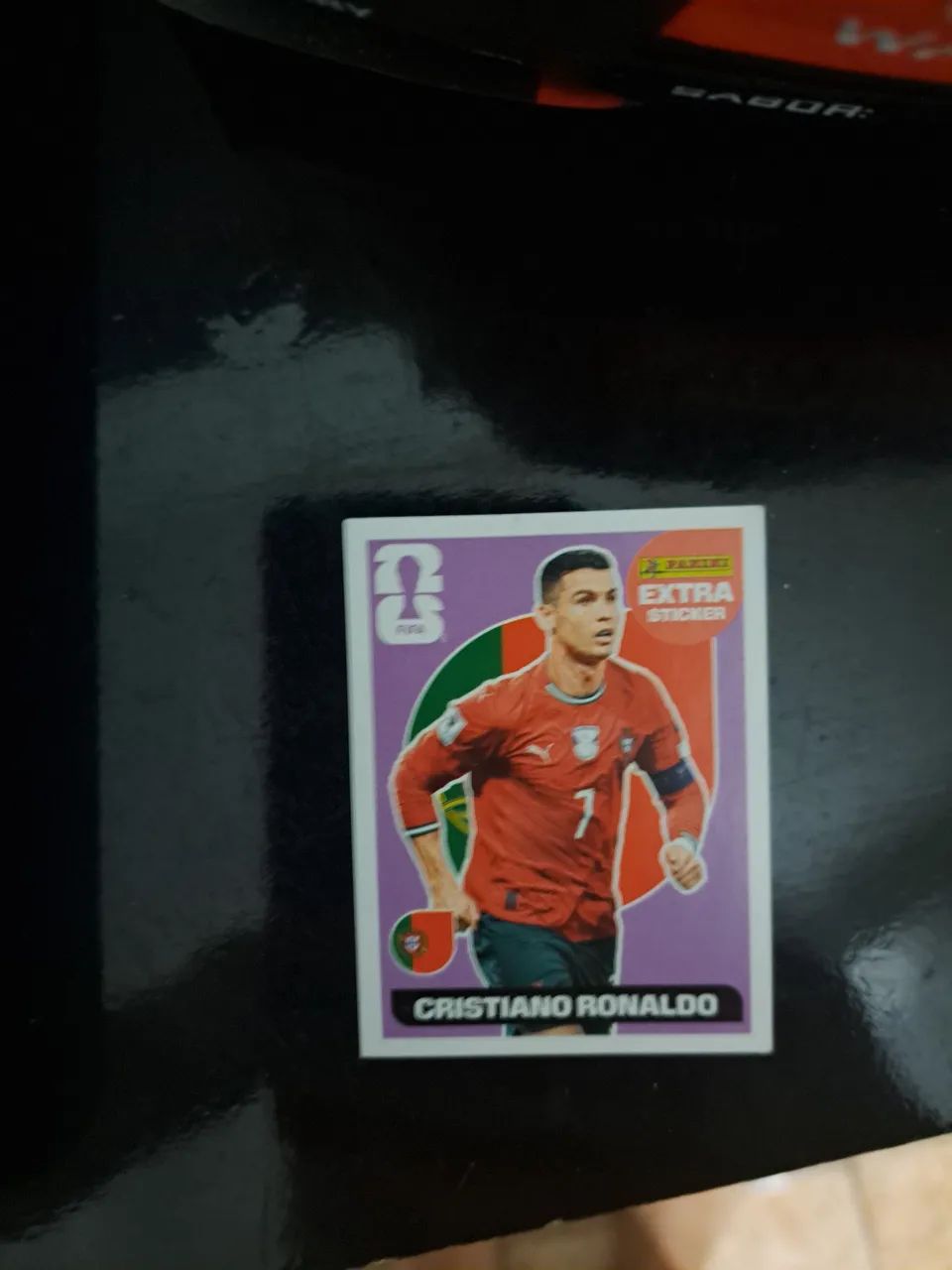Figurinha Legends Cr7 roxo