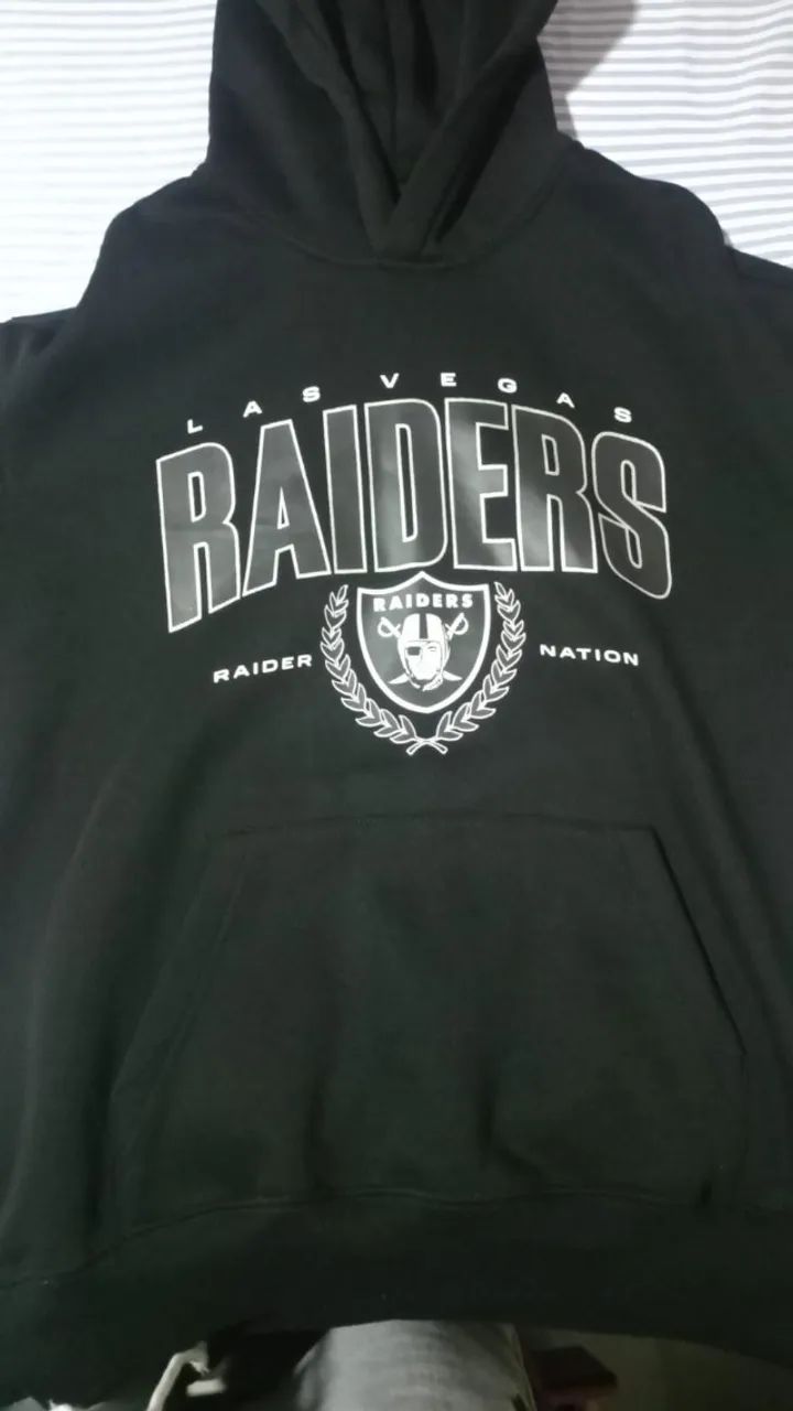 camisa de frio raiders nfl