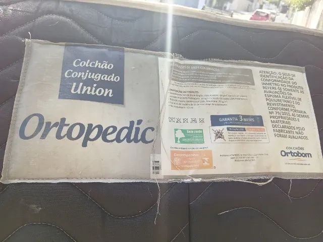 Cama de solteiro ortopédica 