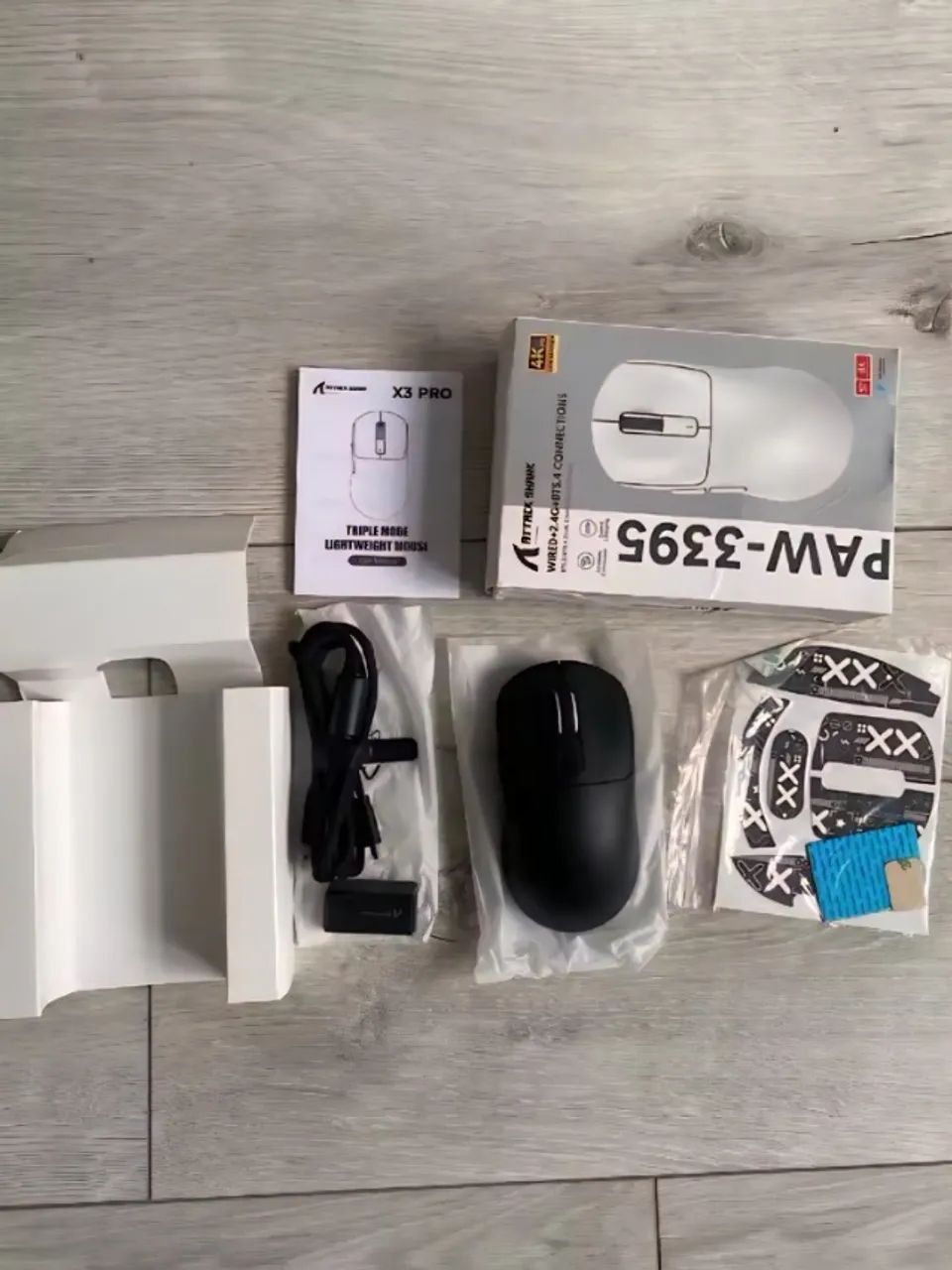 Mouse Gamer Attack Shark X6 | 58g Leveza & Sensor PAW3395 - Foto 5