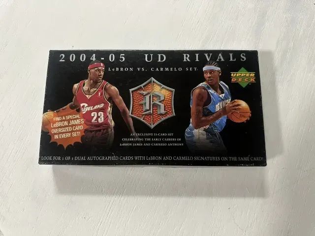 2004 Ud Rivals Lebron Vs Carmelo Complete Box - 31 Cards Nba 