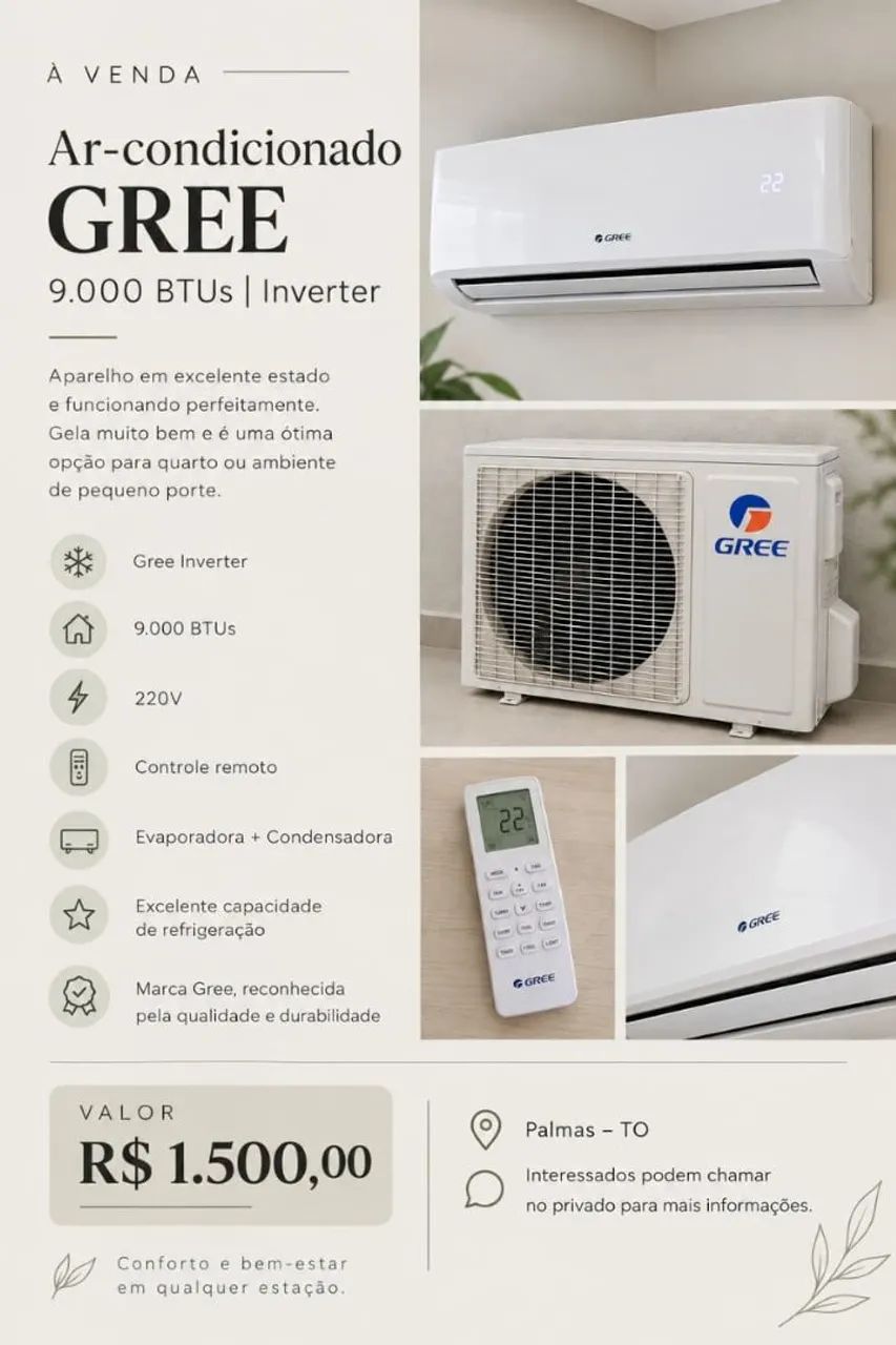 Ar condicionado Gree