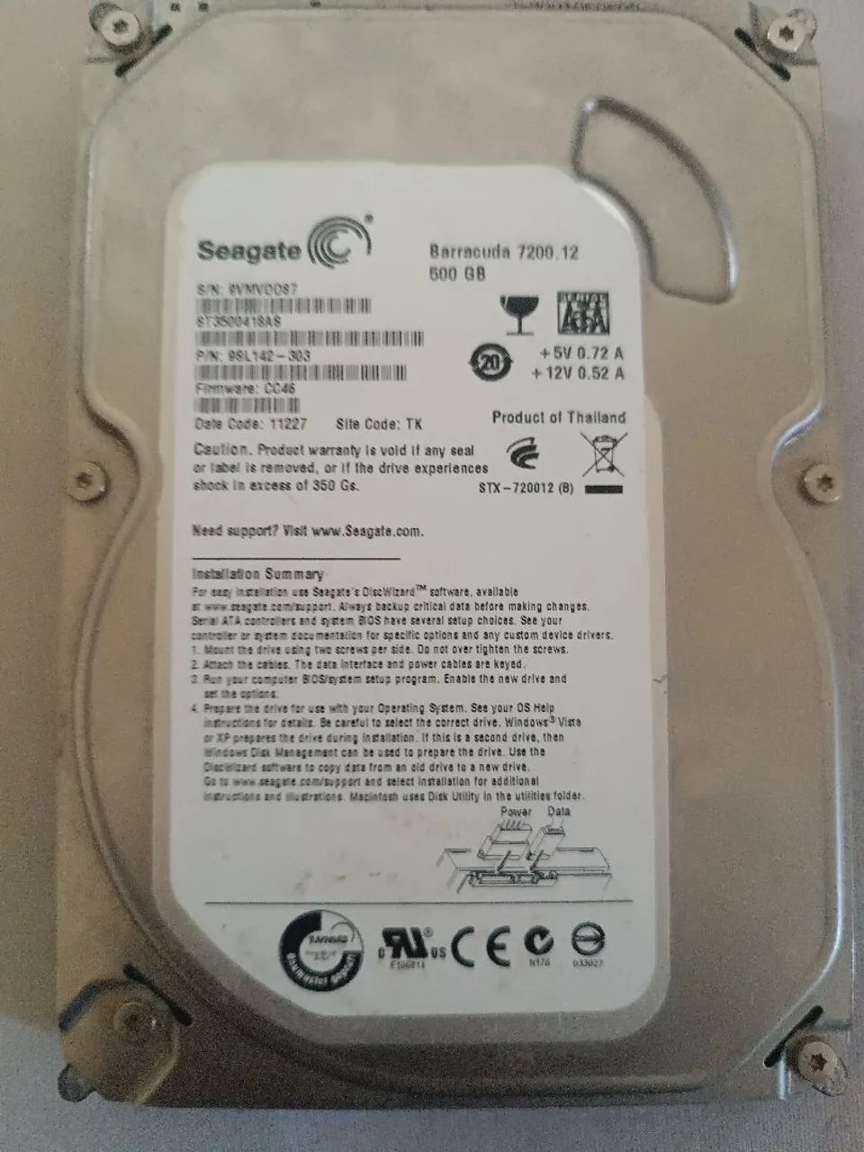 Hd Pc 500gb