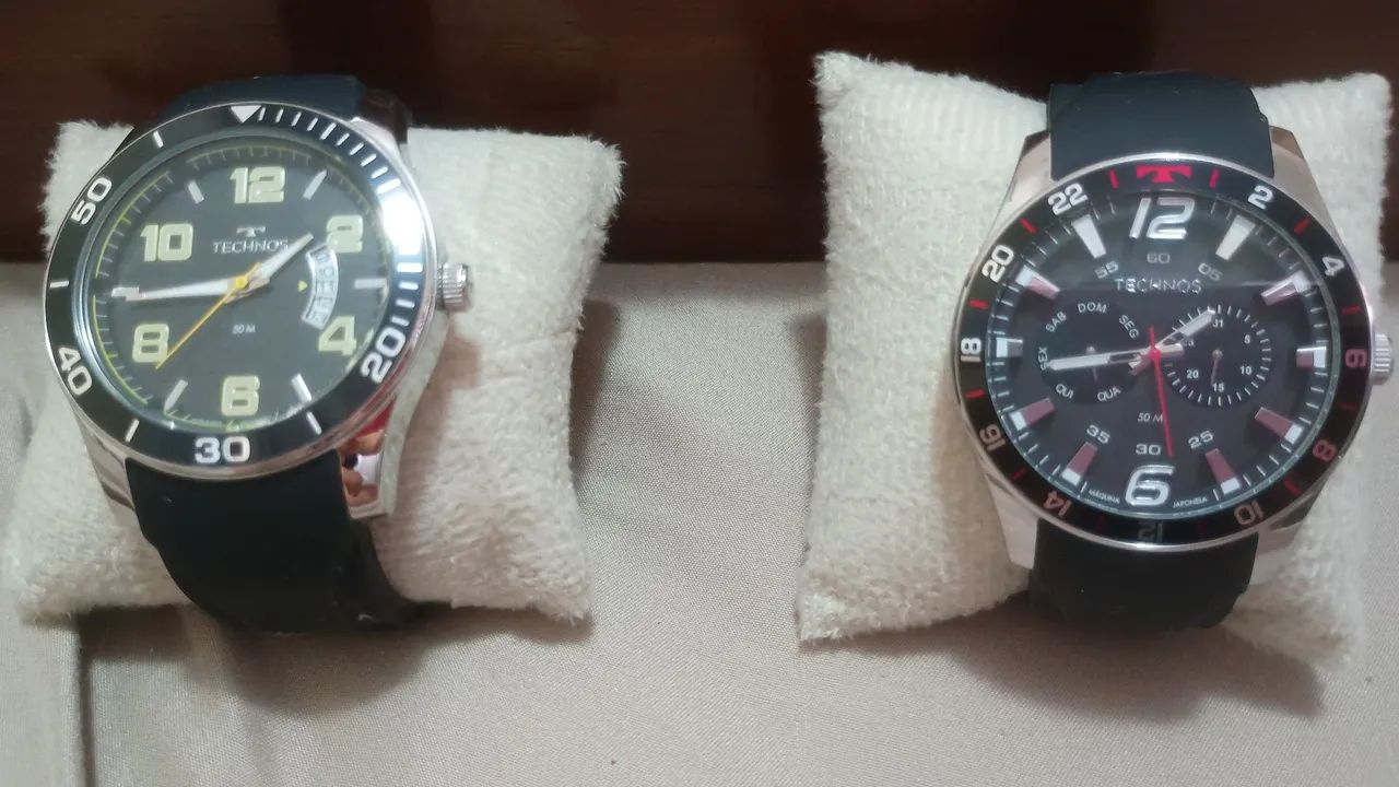 Vendo 2 relógios Technos usado poucas vezes funcionando 250 cada 
