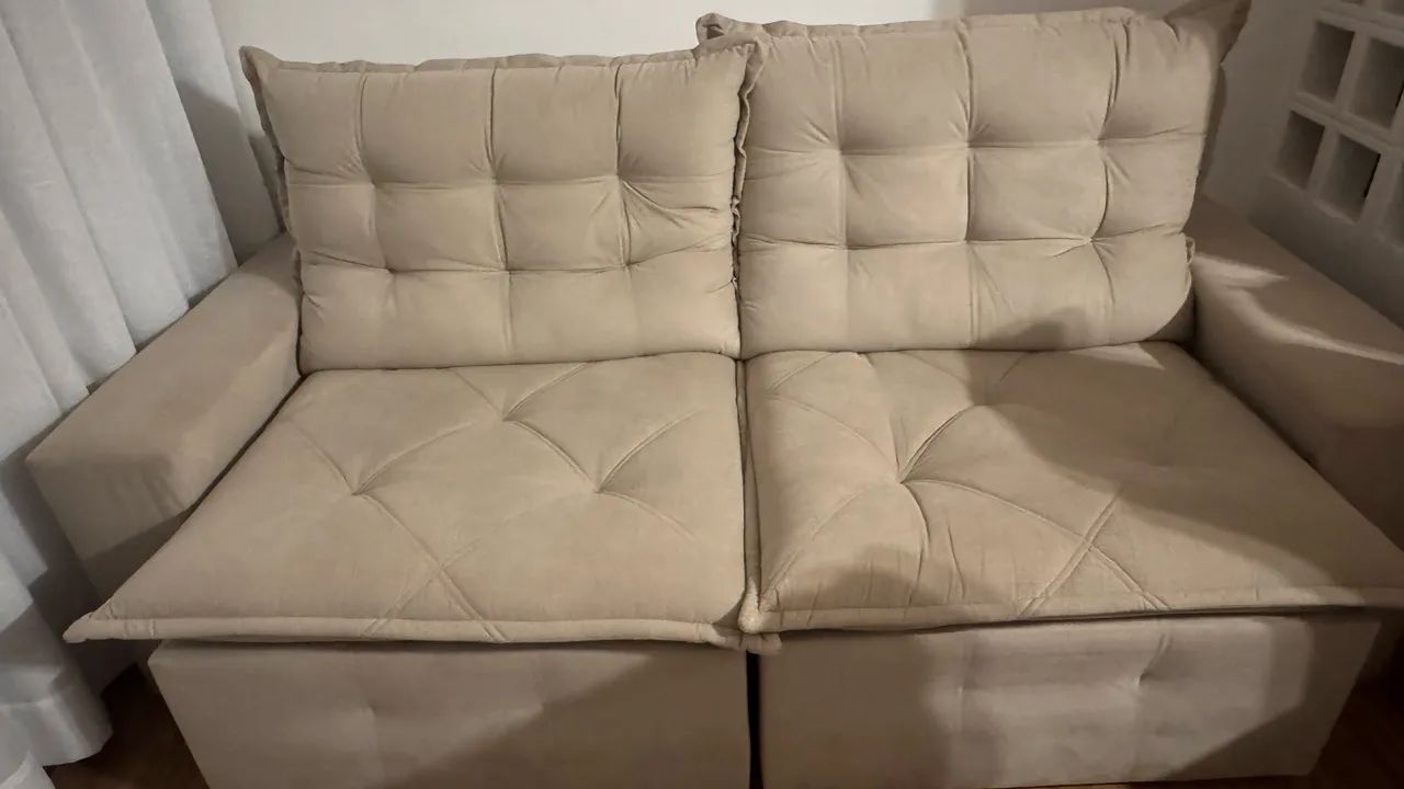 Sofá retrátil reclinável  - Foto 4