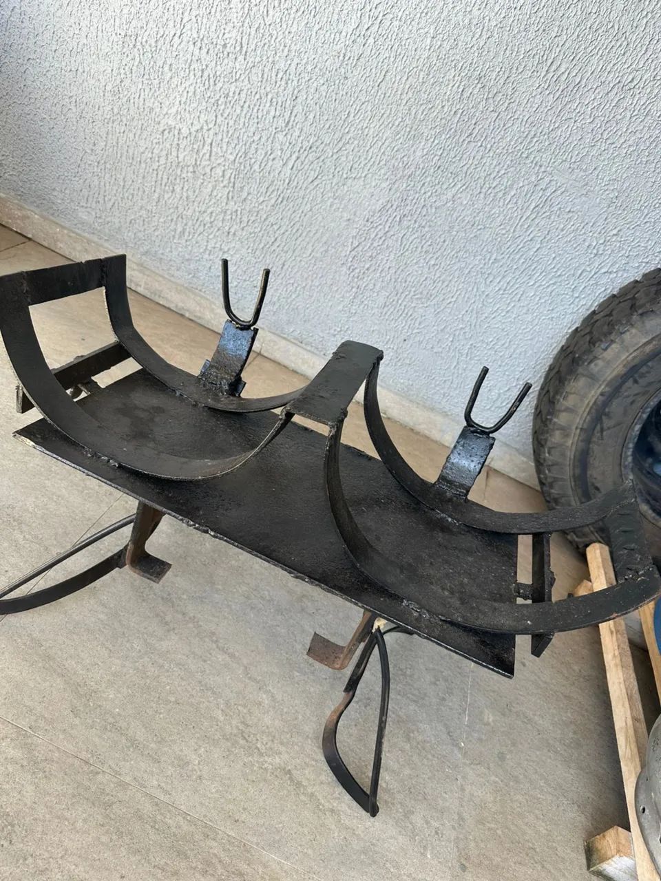 Cangalha de moto para gás e água