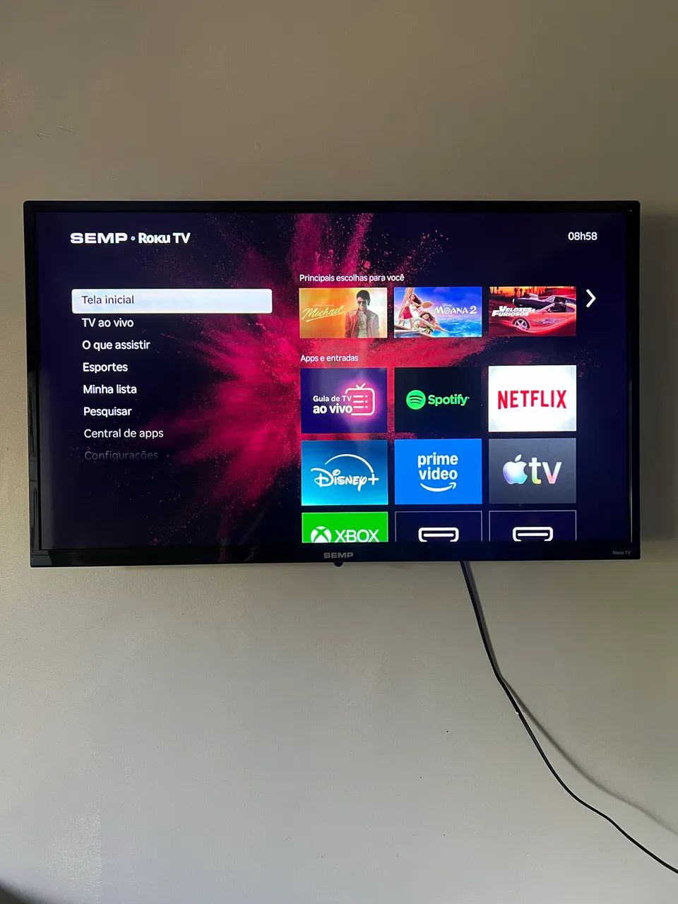 Vendo Smart TV 32" Semp Full HD LED  - Foto 2