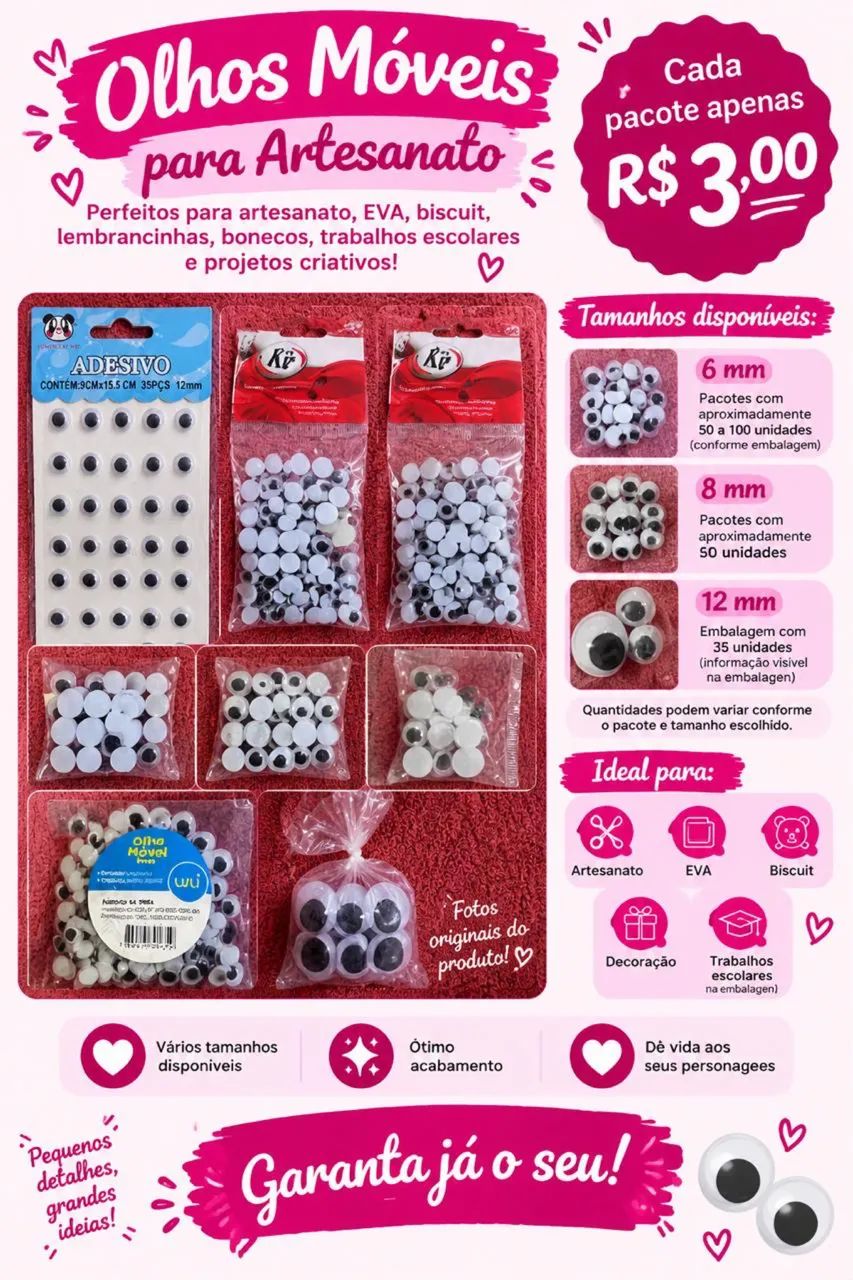 Olhos móveis 
