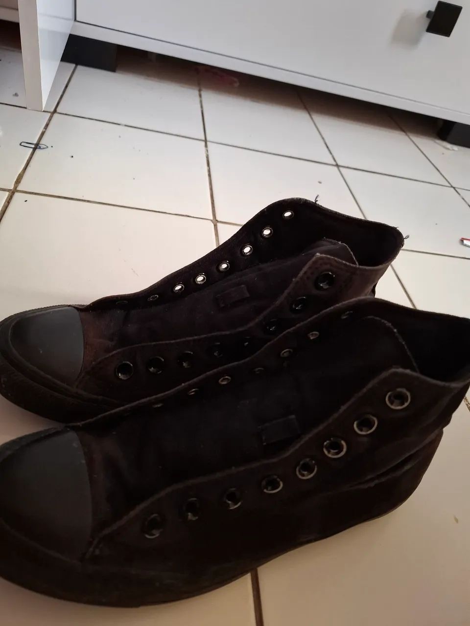 Tenis All Star preto usado - Foto 2
