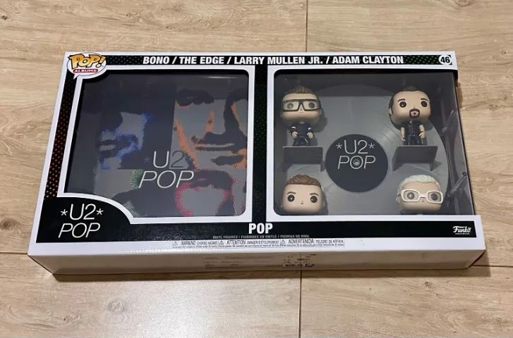 超レア:コレクターアイテム U2 POP 特別版 VHS & CD BOXセット Funko Pop Albums Deluxe - U2 POP Box Set - Hobbies e coleções