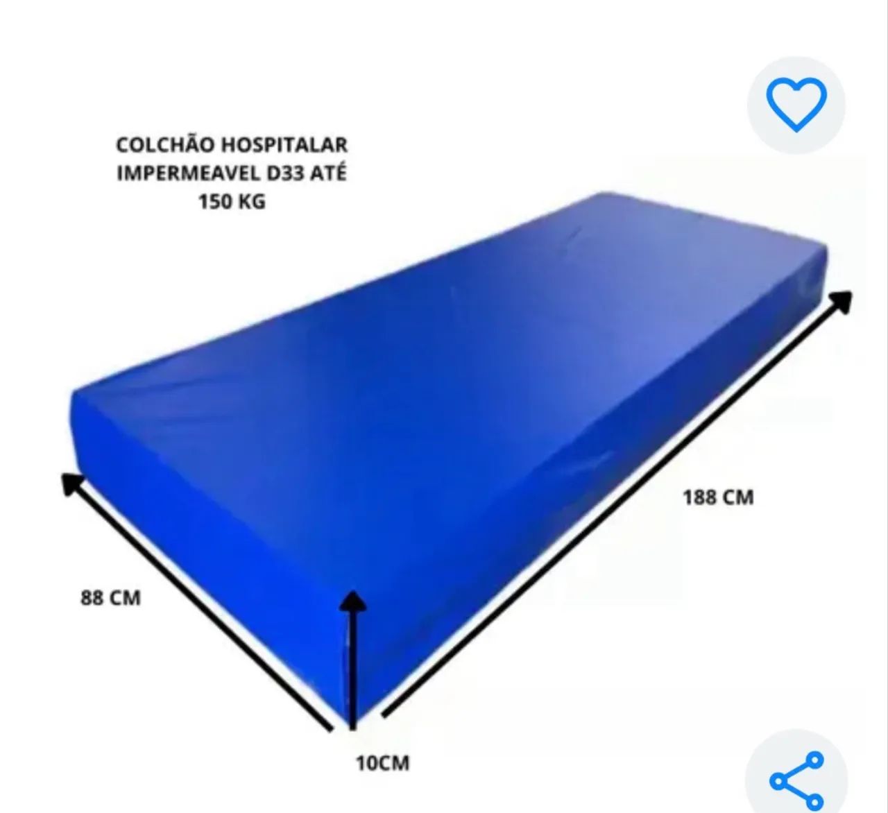 Cama hospitalar nova  - Foto 2