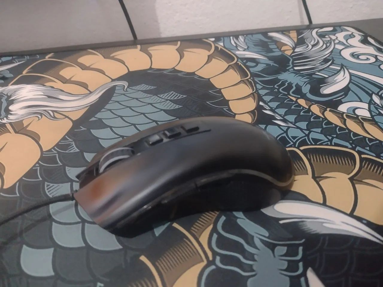 Mouse red dragon cobra M711 - Foto 2