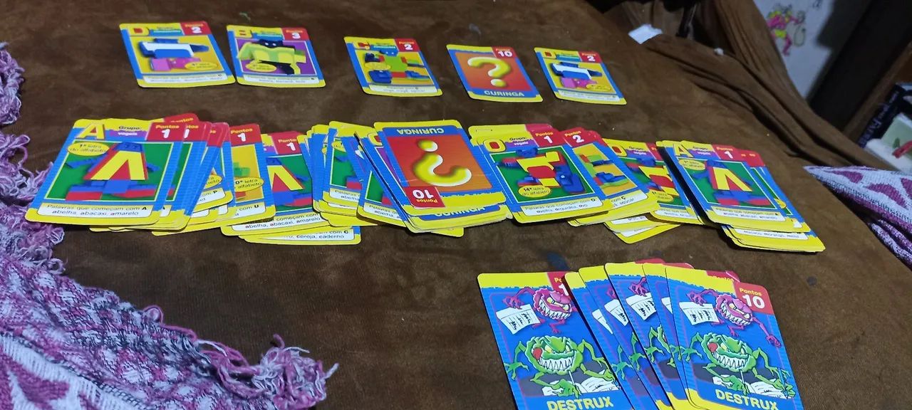 Cartas Letronix Deck Coleção Completa Recreio