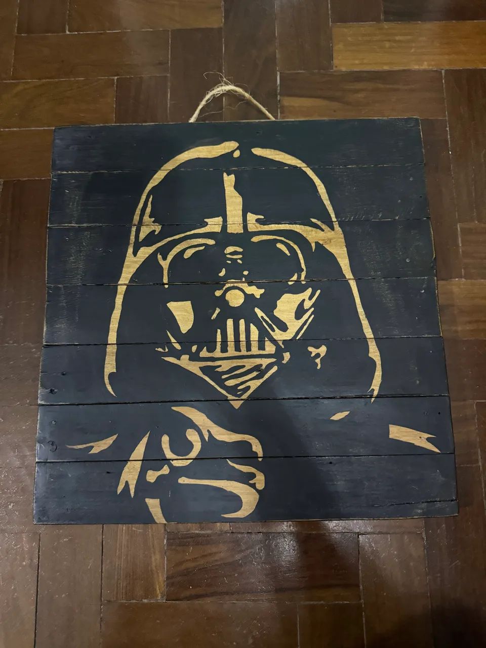 QUADRO ARTESANAL DARTH VADER  - Foto 4