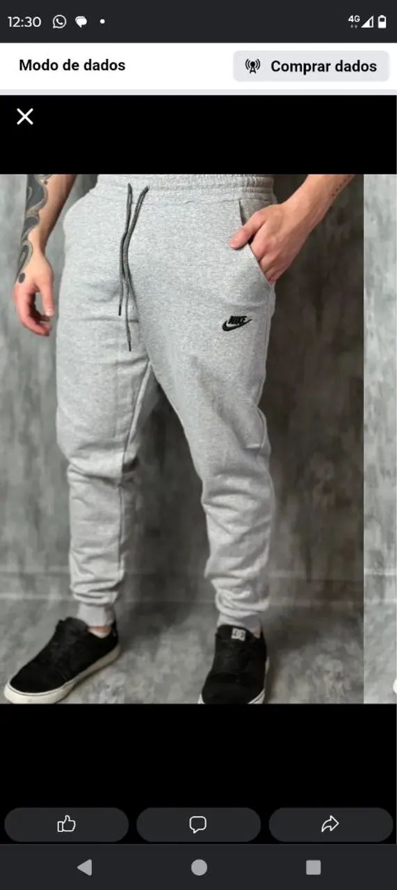 Calça de moletom 3 cabos  - Foto 5