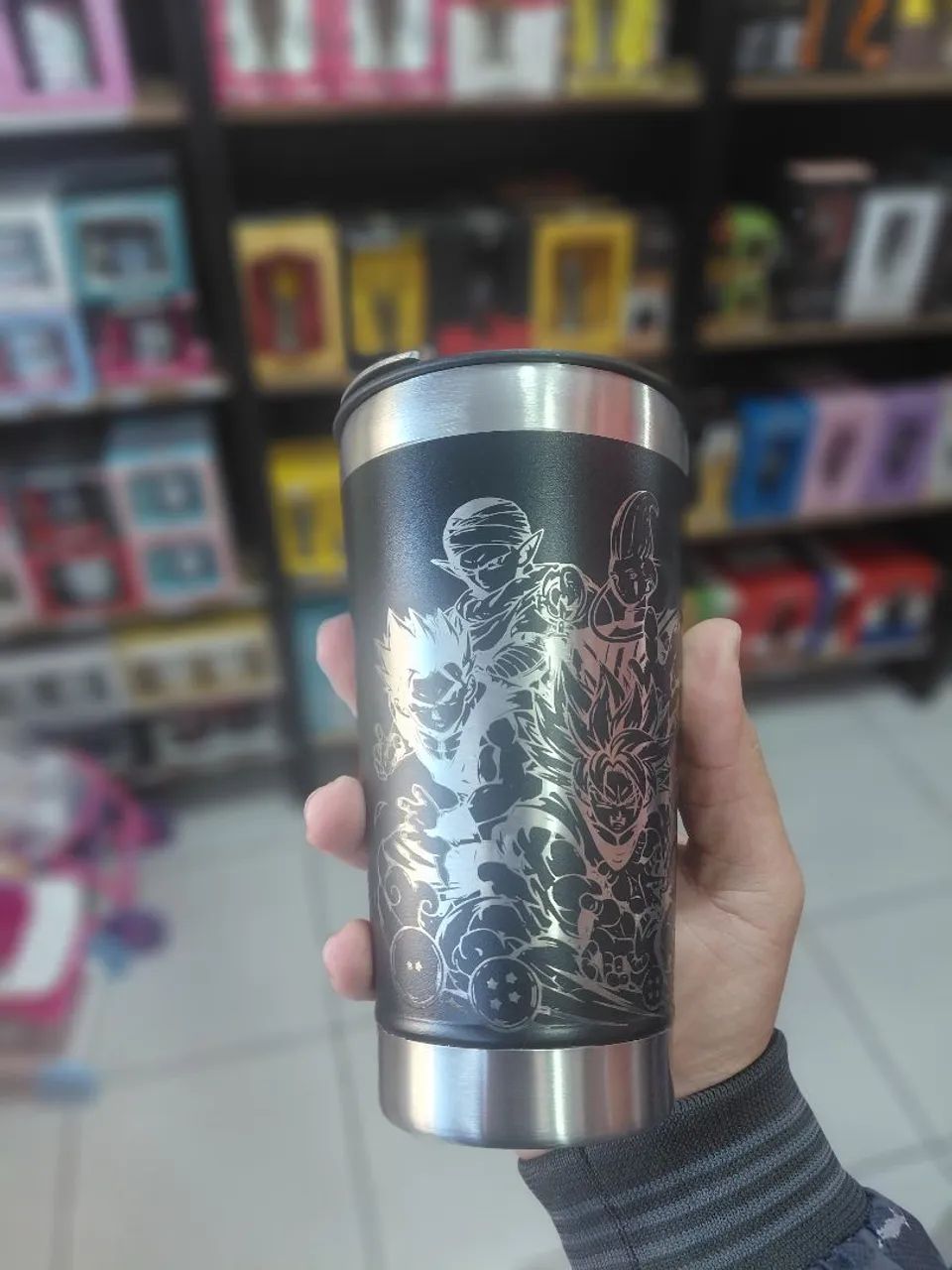 Copo termico gravação a laser animes - Foto 4