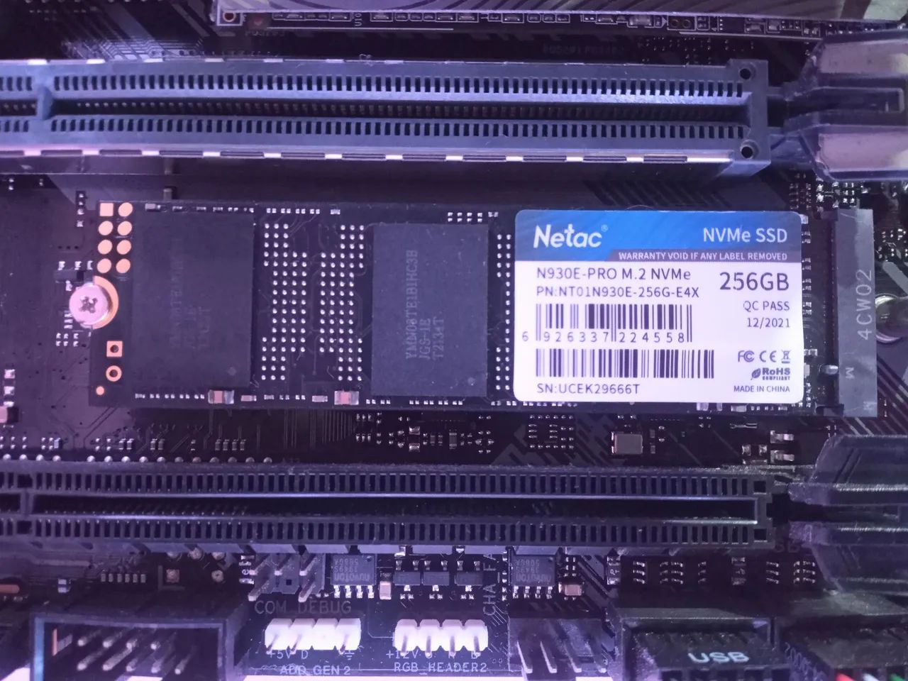 SSD NVMe 256gb Netac  - Foto 2