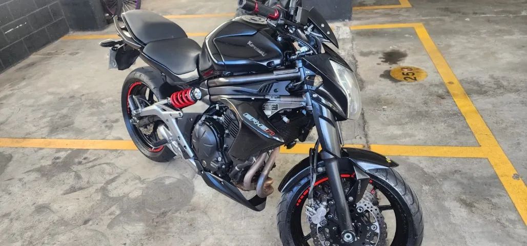 Kawasaki ER6N 2013 com Freio ABS - Foto 2