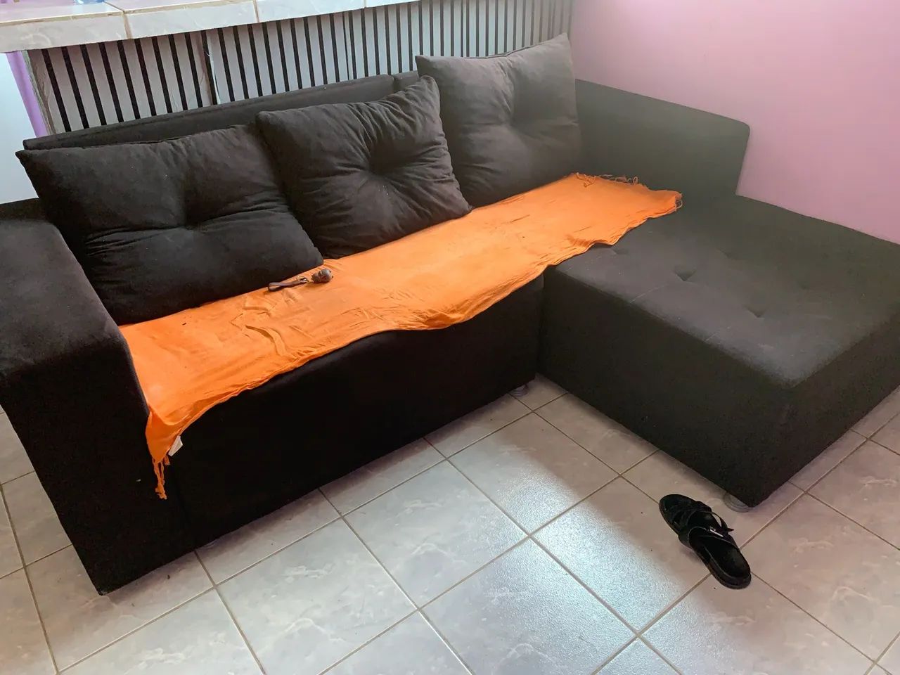 Sofá preto  - Foto 4