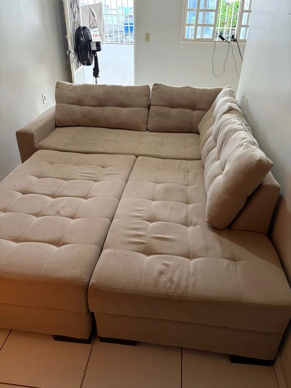 VENDE - SE SOFÁ DE CANTO  - Foto 3