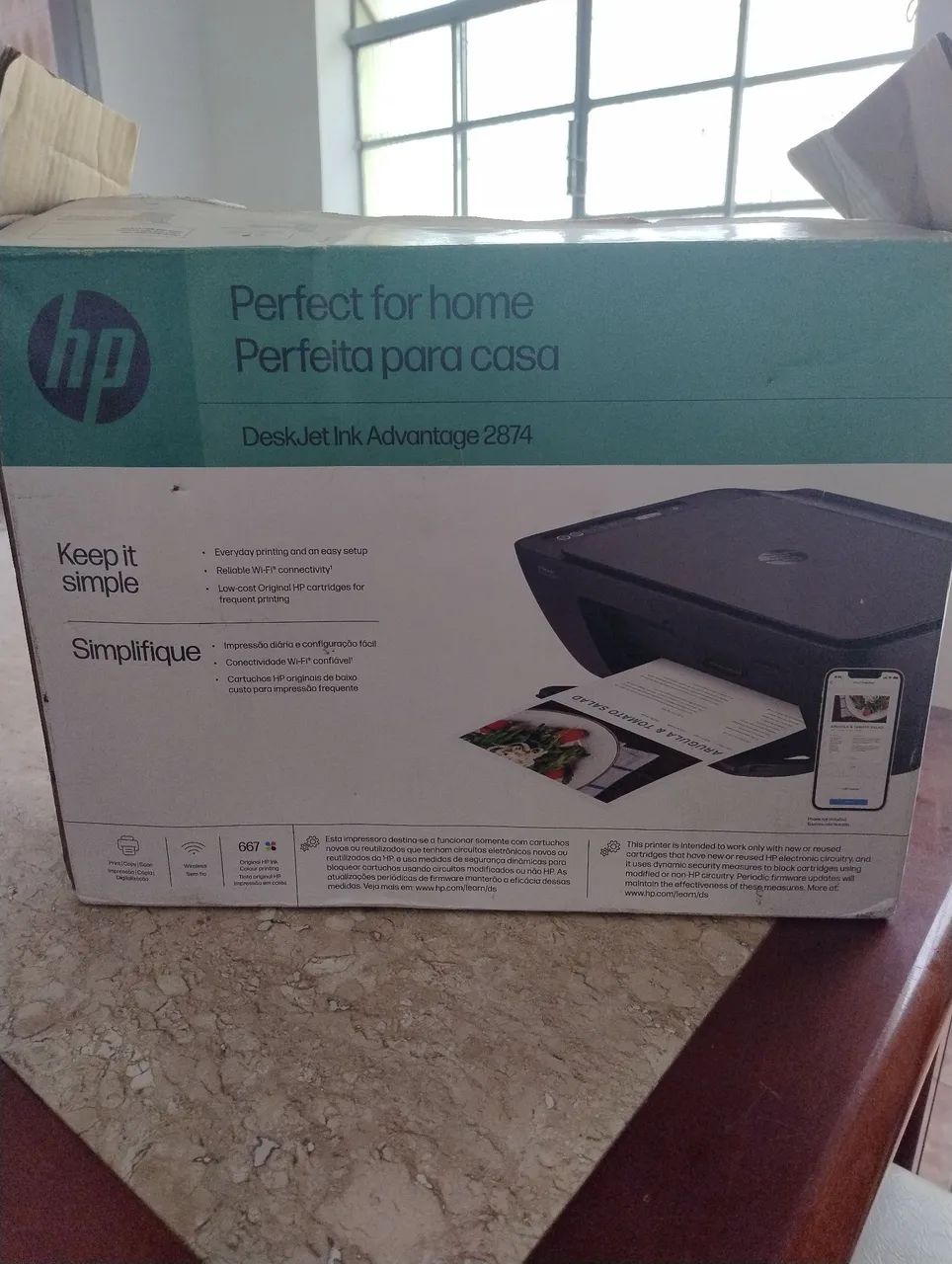 Impressora HP multifuncional Deskjet