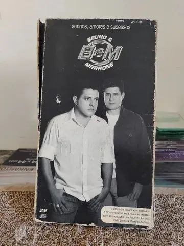 CD/DVD : Sonhos, amores e Sucessos - Álbum de Bruno & Marrone