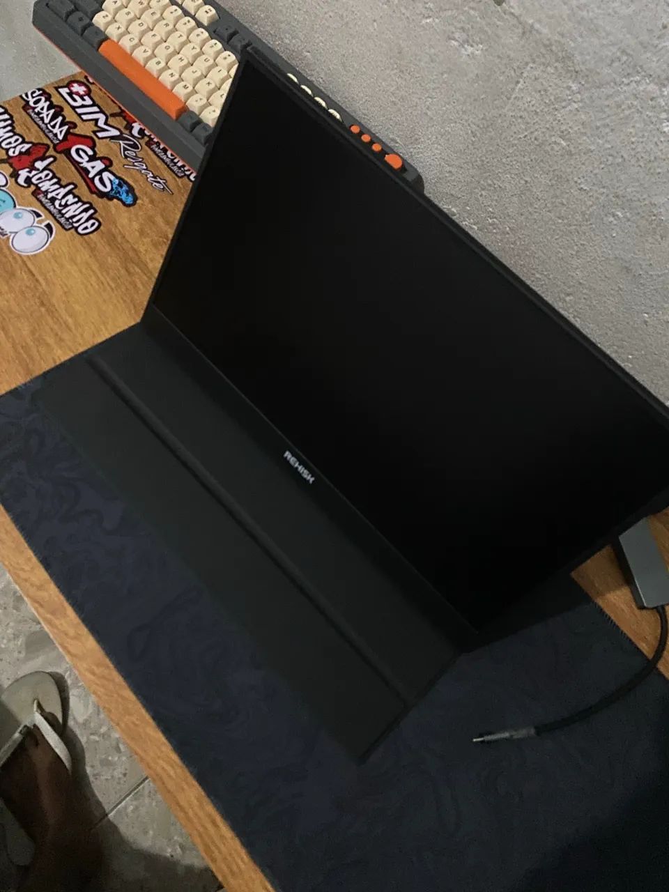 Monitor portátil da rehisk  - Foto 5