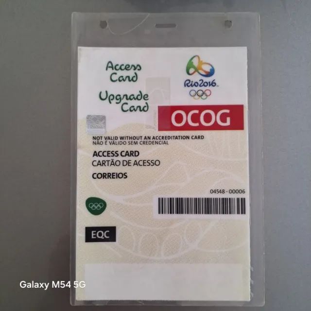 Cartões de Acesso Olimpíadas Rio 2016 - Foto 5