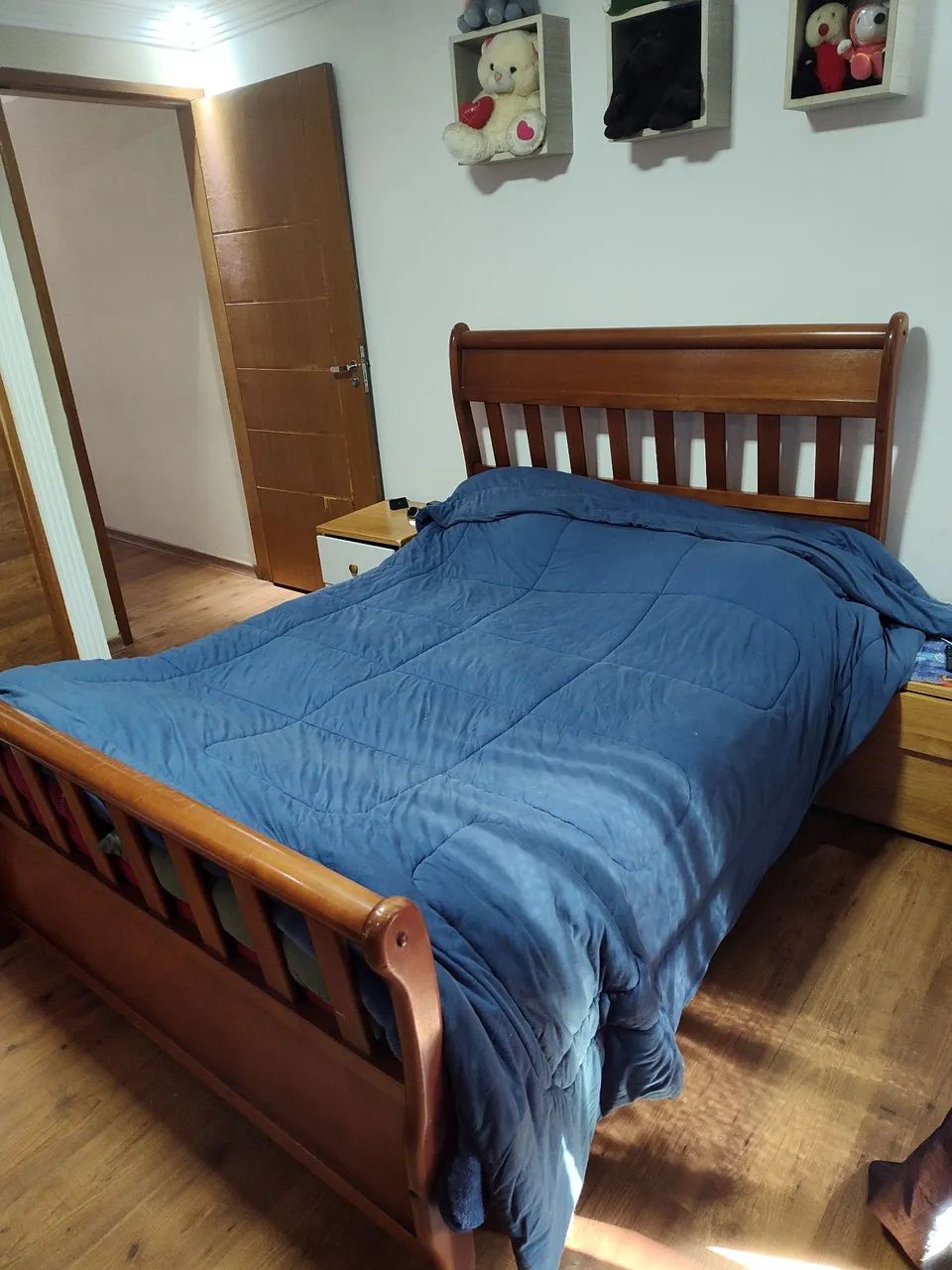 Cama madeira maciça mais de 20 anos - Foto 3