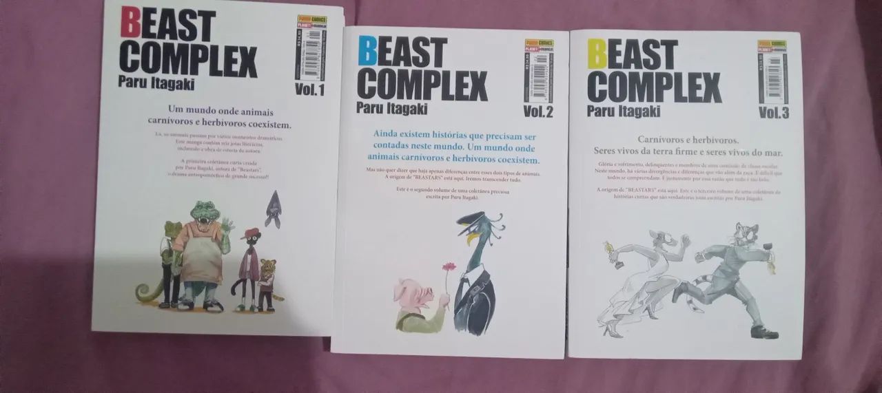 Pac mangá Beastcomplex em ótimo estado de conservação  - Foto 2