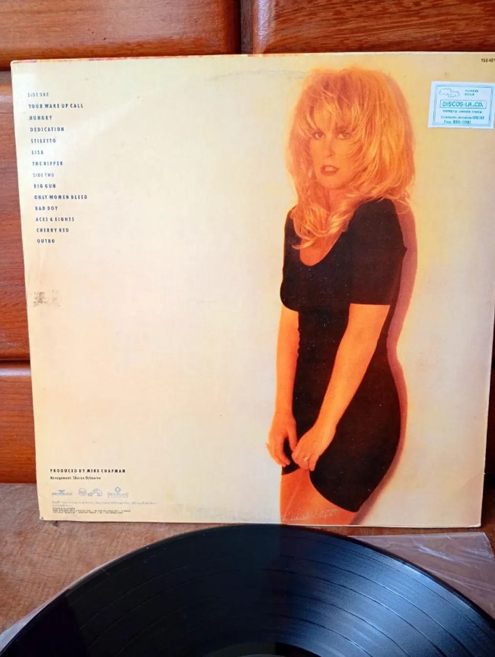 LP Vinil Lita Ford Stiletto NM - Foto 2