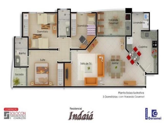 Apartamento à venda com 03 dormitórios em Jardim florida, Franca cod:4487 - Foto 4