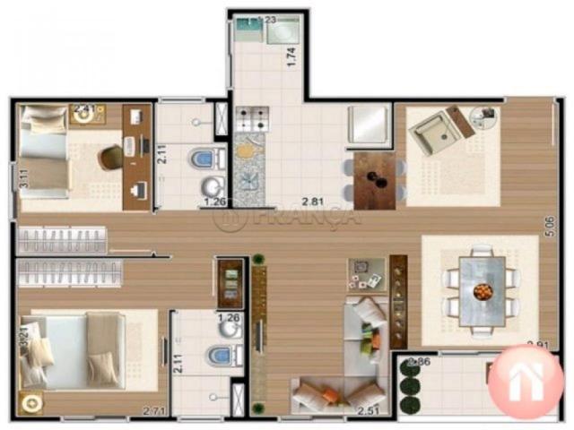 Apartamento à venda com 3 dormitórios em Cidade jardim, Jacarei cod:V2194 - Foto 20
