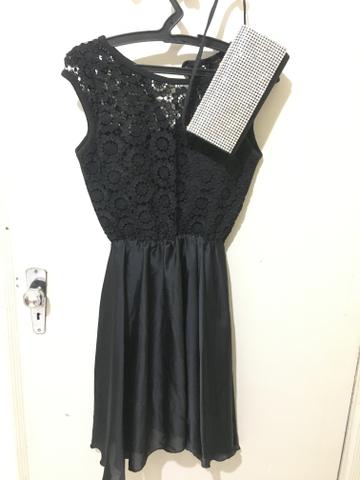 Vendo vestido de festa usado 2x P/M