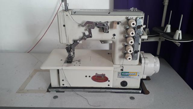 MÁQUINA de costura GALORA BRACOB 5 LINHAS - Foto 2
