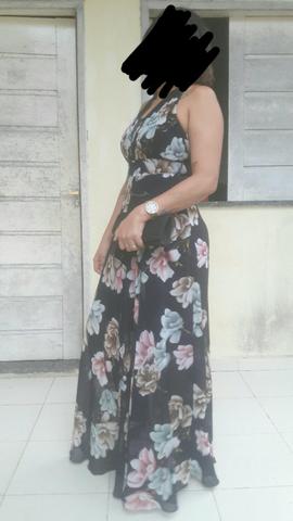 Vendo este vestido de festa veste 38 e 40 - Foto 4