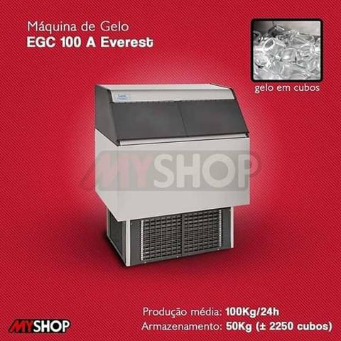 Máquinas de gelo everest com produção de 50kg a 300kg por dia