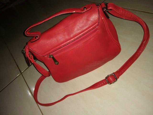 Bolsa média vermelho - Foto 2