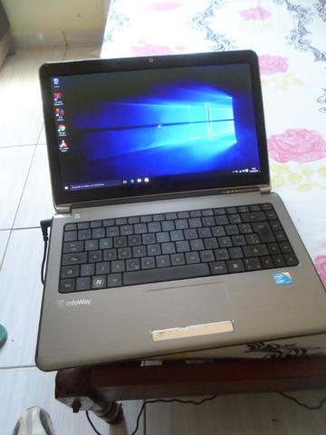Notebook itautec intel i3 hd 320 Rs 600,00