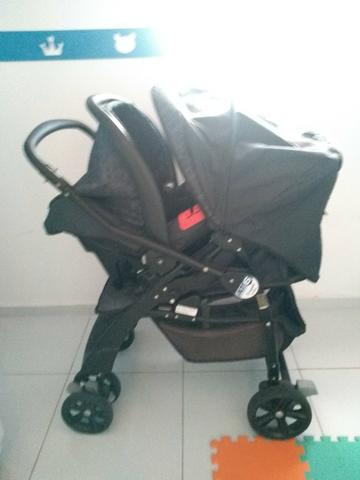 Carrinho de bebê + bebê conforto - Foto 3