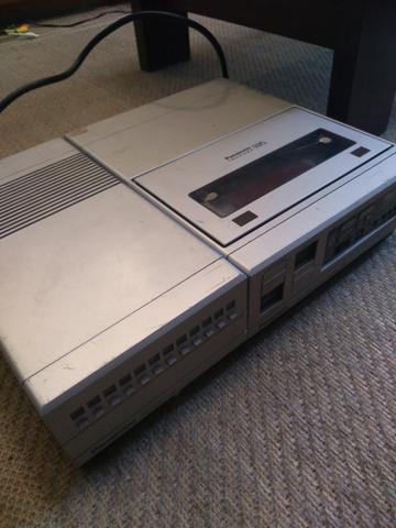 Gravador de vhs portátil