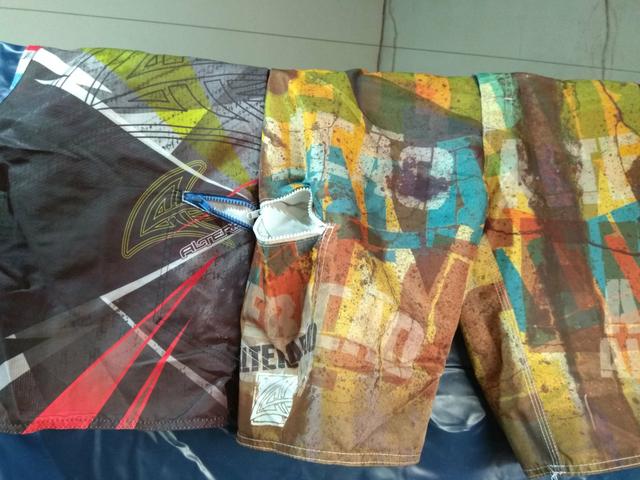 Shorts tecido leve