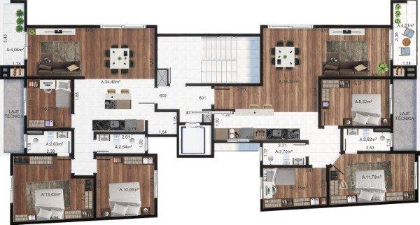Apartamento à venda com 3 dormitórios em Colina sorriso, Caxias do sul cod:11348 - Foto 7