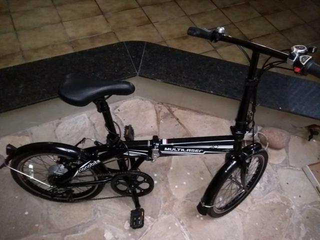 Bicicleta Elétrica Dobrável - Foto 3